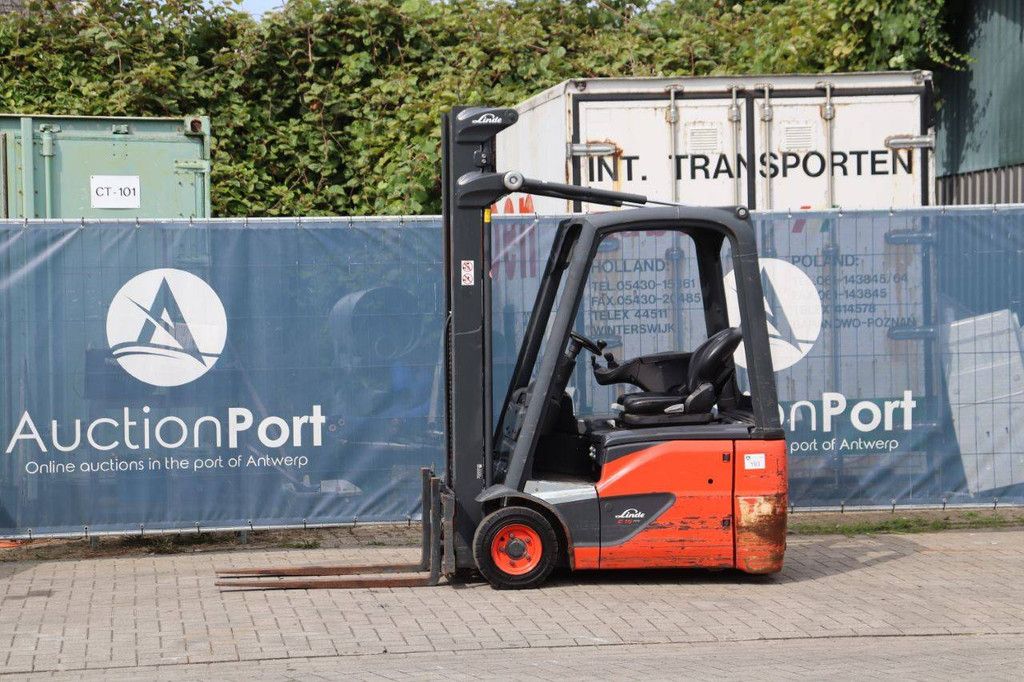 Heftruck Linde E15-02 Elektrisch 1500kg 7m 2018