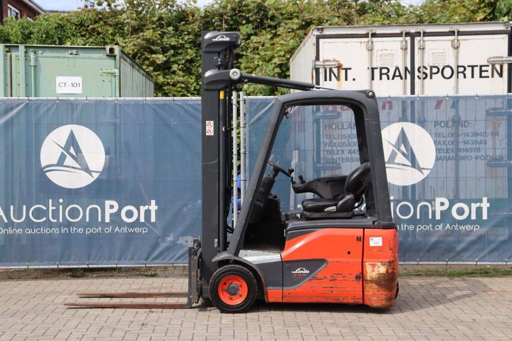Heftruck Linde E15-02 Elektrisch 1500kg 7m 2018