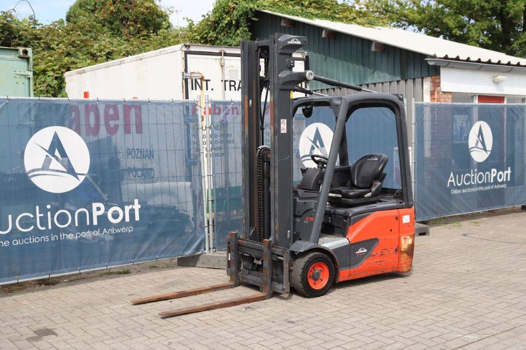 Heftruck Linde E15-02 Elektrisch 1500kg 7m 2018