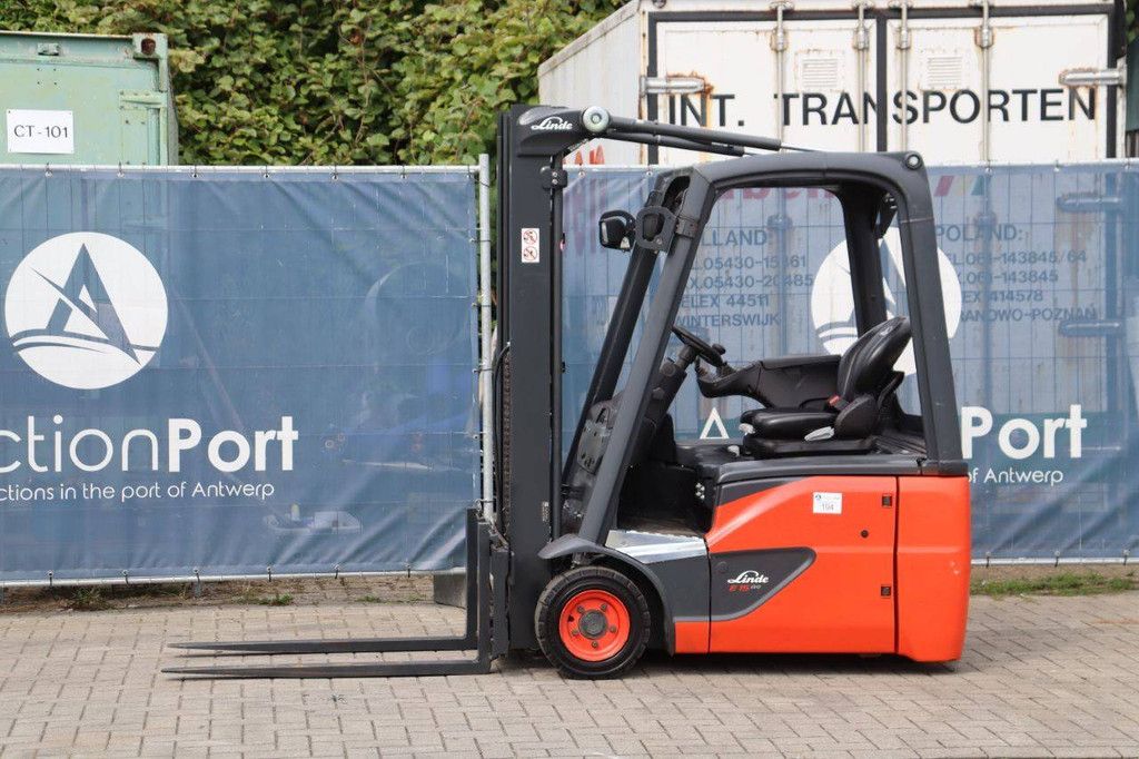 Forklift Linde E15-02 Electric 1500kg 4.6m 2020