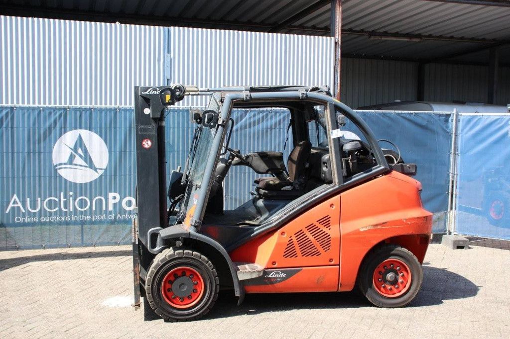 Heftruck Linde H50T-02/600 Diesel 5000kg 2014