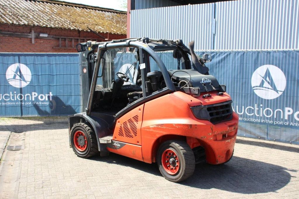 Heftruck Linde H50T-02/600 Diesel 5000kg 2014