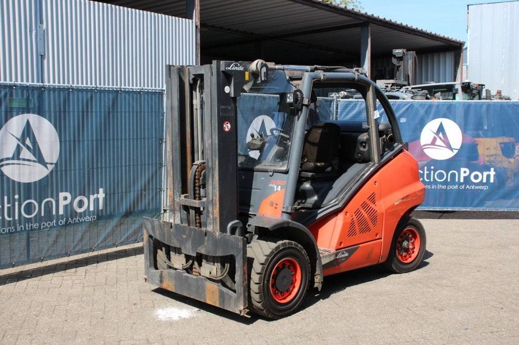 Heftruck Linde H50T-02/600 Diesel 5000kg 2014