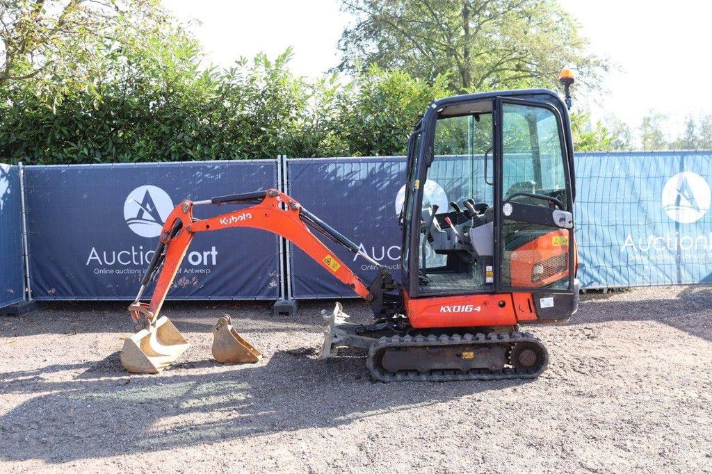 Minigraver Kubota KX016-4 Diesel 13pk 2014