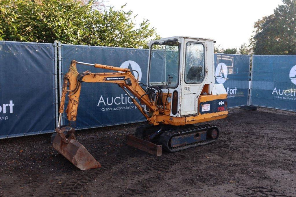 Minigraver Komatsu PC05-5 Diesel 13pk