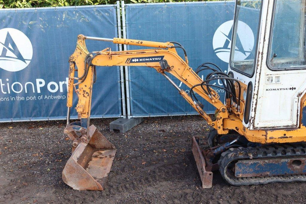 Minigraver Komatsu PC05-5 Diesel 13pk