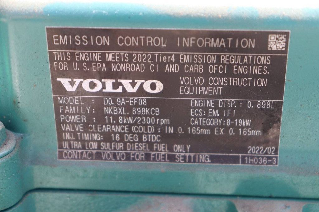 Engine Volvo D0 9A-EF08 Diesel 2022