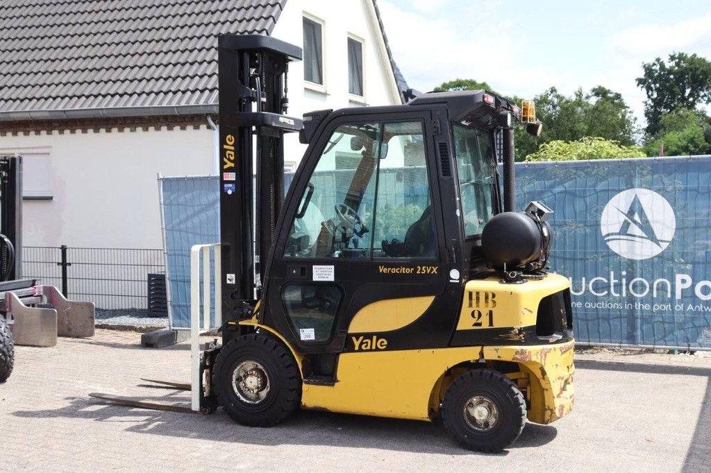 Forklift Yale GLP25VX V2770 LPG 2460kg 4.33m 2015