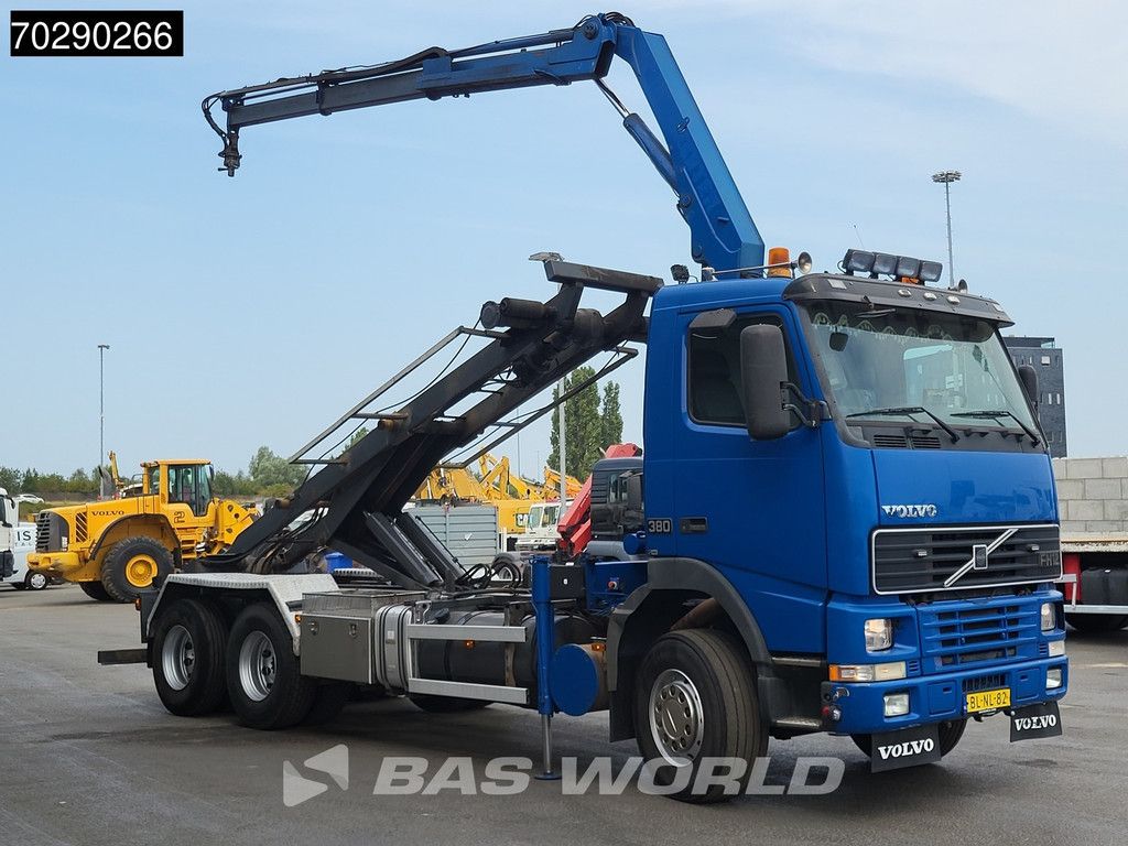 Volvo FH12 380 6X2 NL-Truck HMF 1463K2 Crane Steelsuspension Lift-Axle Manual Euro 3