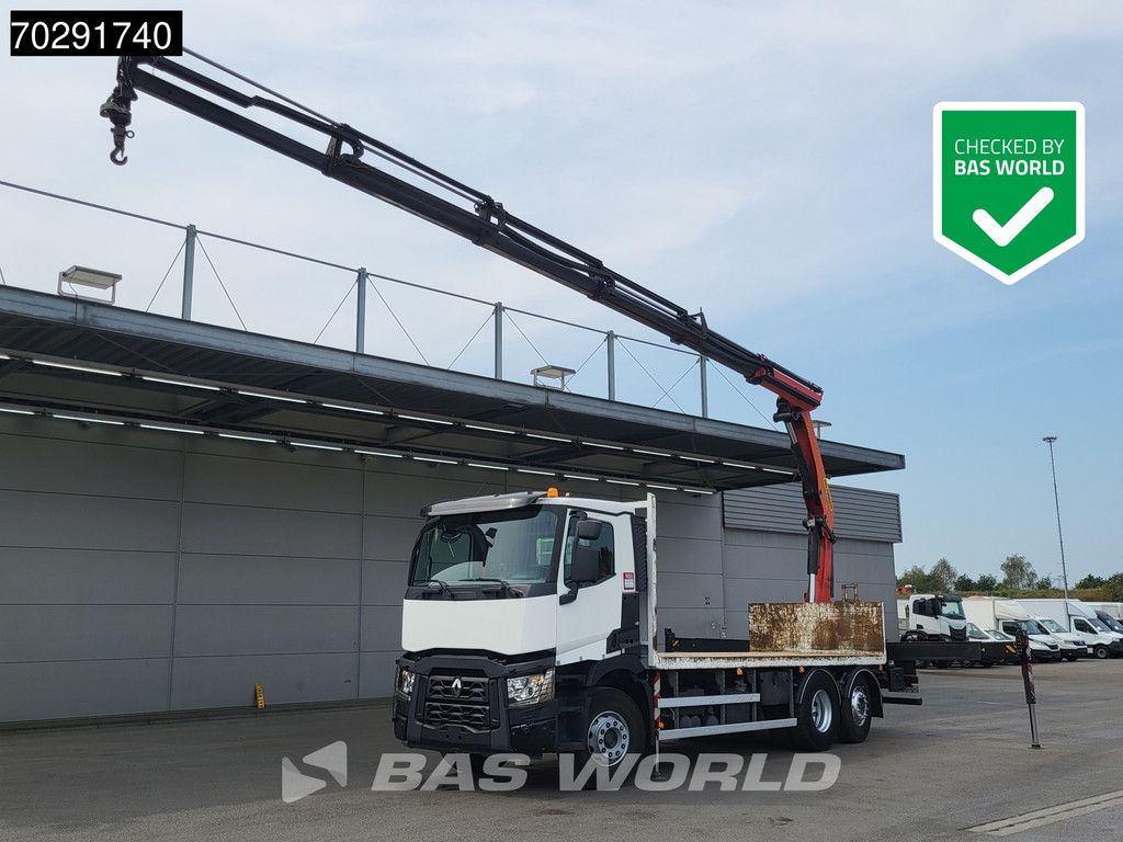Renault C 380 6X2 Palfinger PK 22002 EH Crane Optibrake Euro 6