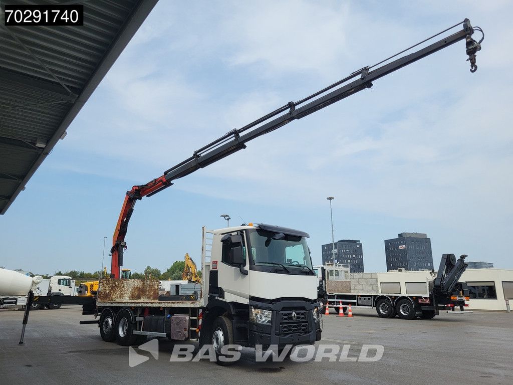 Renault C 380 6X2 Palfinger PK 22002 EH Crane Optibrake Euro 6