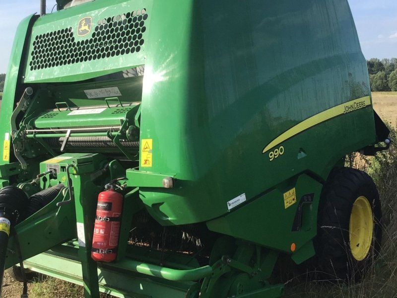 John Deere 990 Rundballe Presser