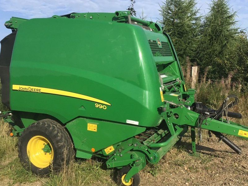 John Deere 990 Rundballe Presser