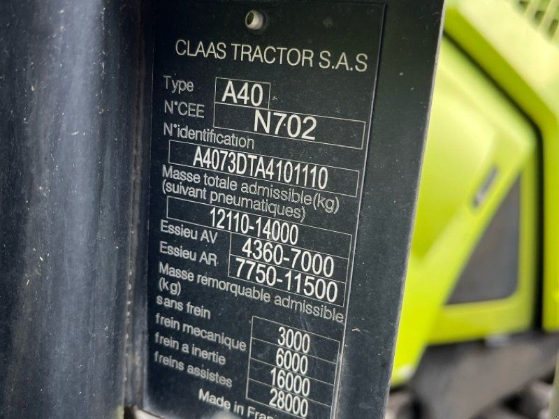 Claas Axion 850