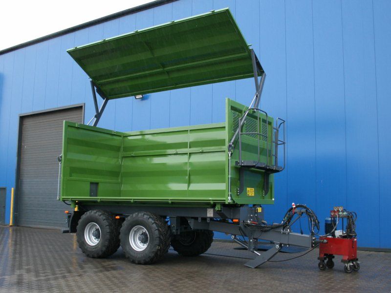 Hilken Tandem-Muldenkipper, TMK5000, hydr. Seitenklappe, Ber. 560/60R22