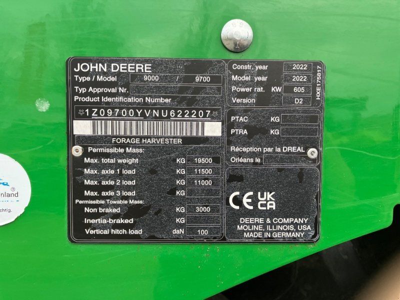 John Deere 9700i
