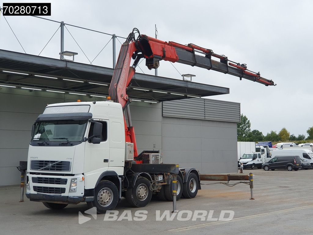 Volvo FH FH 460 8X4 Manual Fassi F900A XP.27 Crane+Winch Big-Axle Lenkachse Kran Euro 3