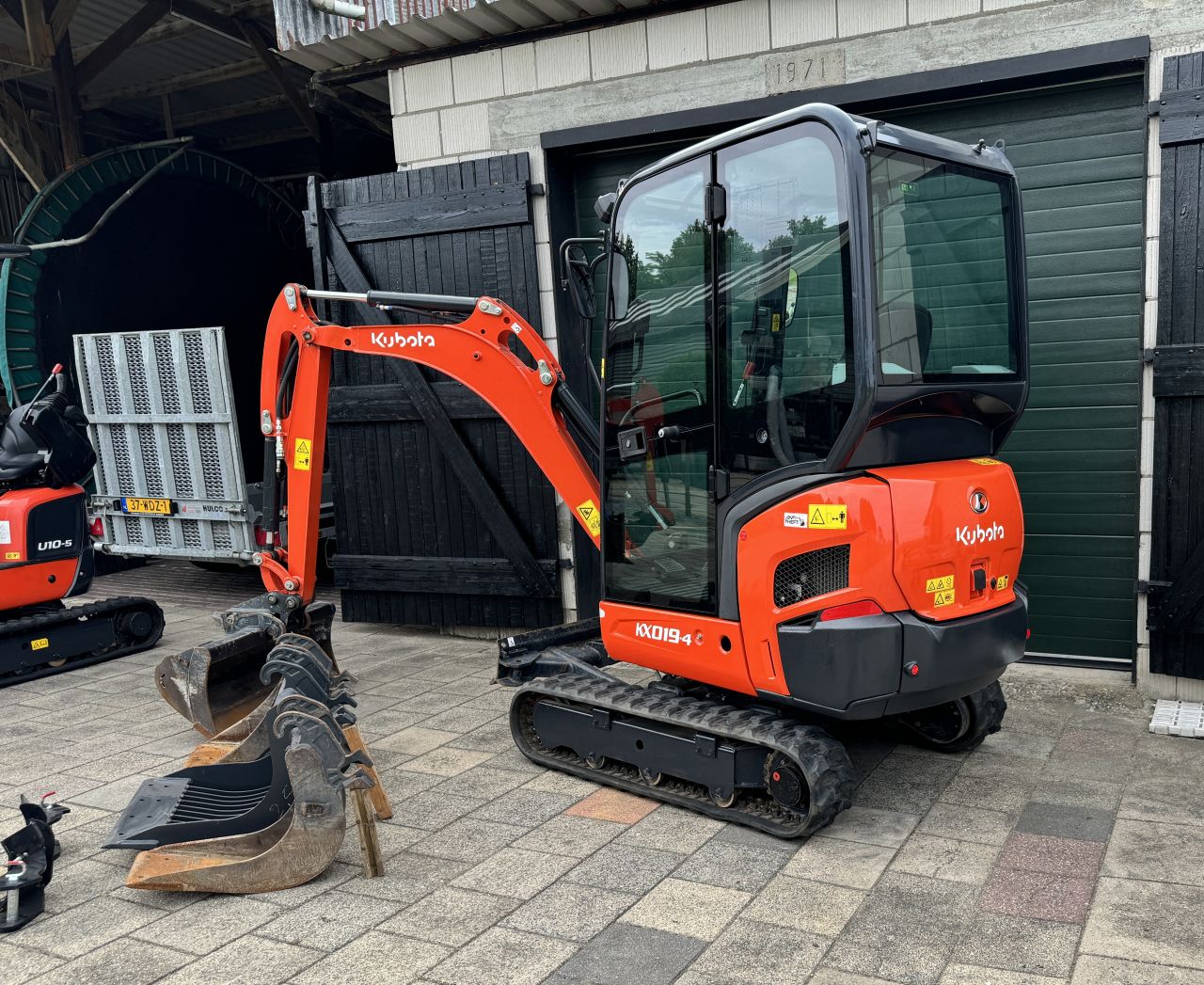 Kubota KX019-4 | 2023 | 745 uur! CW05 minigraver graafmachine