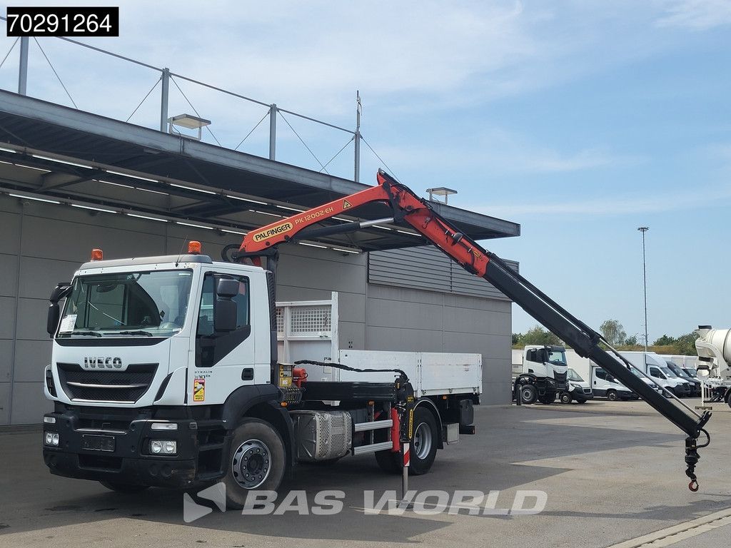 Iveco Stralis 310 4X2 Palfinger PK12002 EH Kran Crane Rotator Automatic Full Steel Euro 6