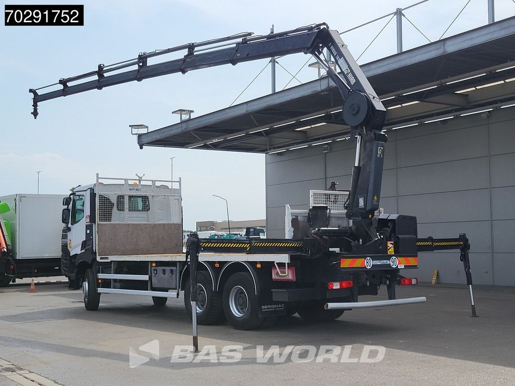 Renault Premium 380 6X4 HIAB X-HIDUO 188 E-5 Crane Steelsuspension Big-Axle Automatic Euro 6
