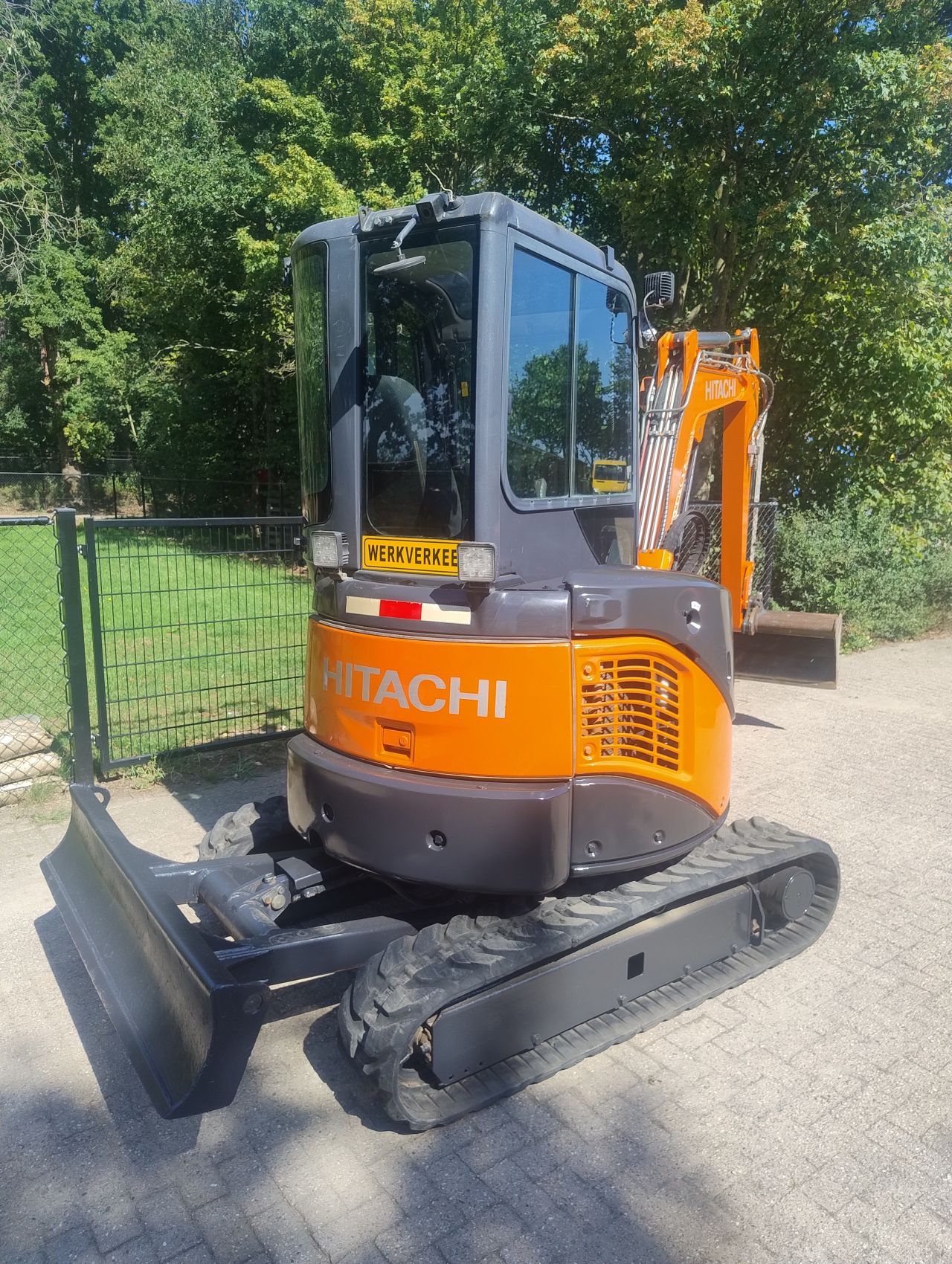 Hitachi zx29u 2015 sloop sorteer functie