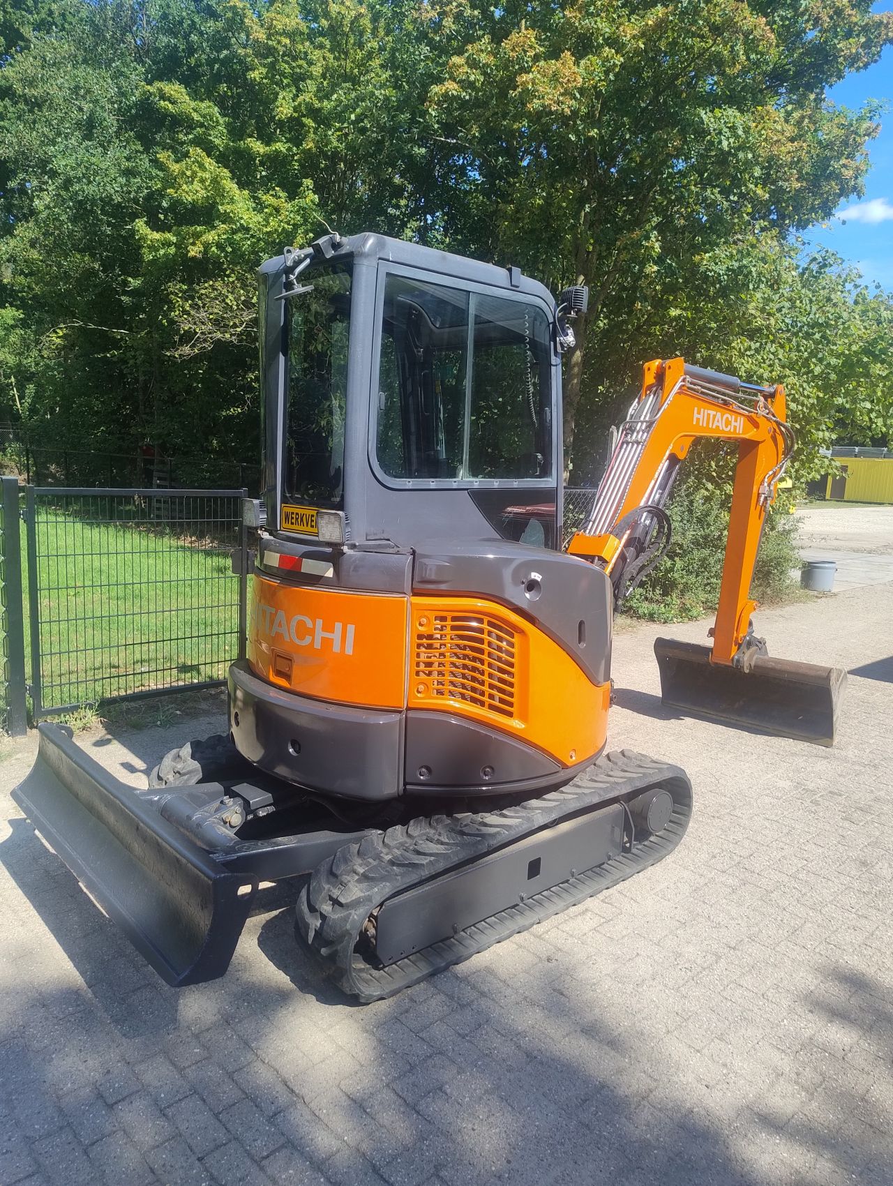 Hitachi zx29u 2015 sloop sorteer functie
