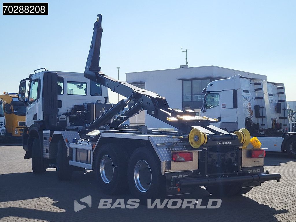 Iveco X-Way 480 8X4 NEW! 26tons MARREL Hooklift Steelsuspension Big-Axle Automatic Euro 6