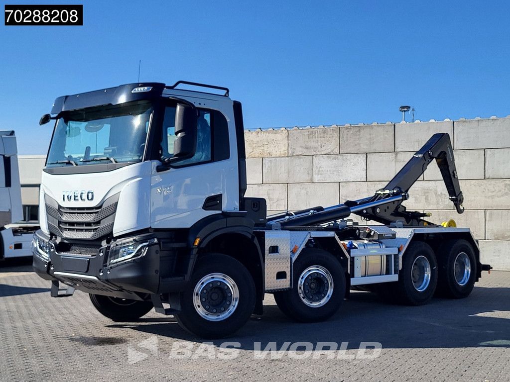 Iveco X-Way 480 8X4 NEW! 26tons MARREL Hooklift Steelsuspension Big-Axle Automatic Euro 6