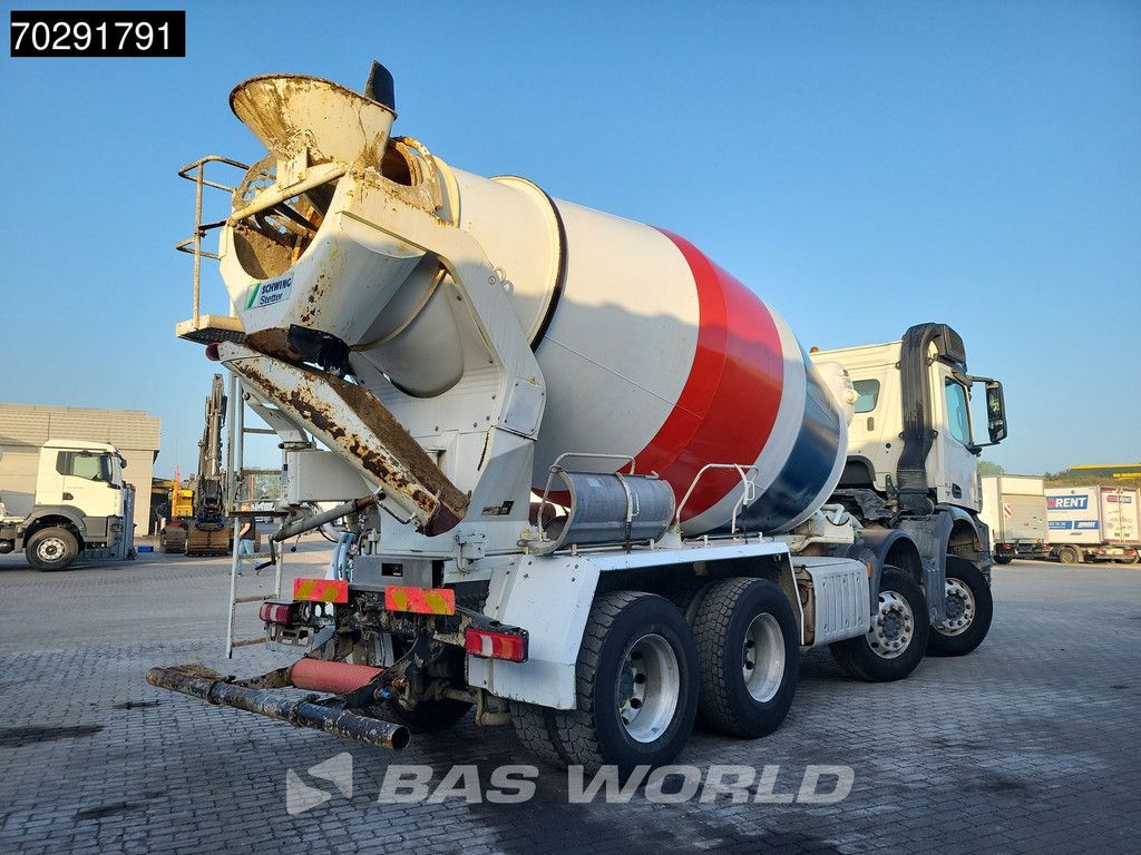 Mercedes Arocs 3240 8X4 9m3 Stetter mixer Steelsuspension Automatic Euro 6