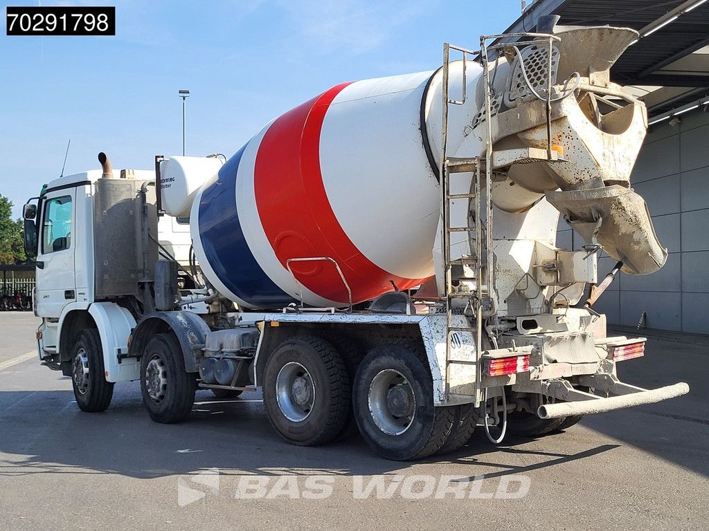 Mercedes Actros 3241 8X4 9m3 Stetter Mixer Big-Axle Steelsuspension Retarder Euro 5