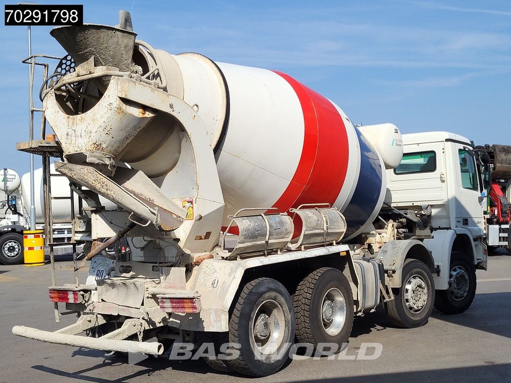 Mercedes Actros 3241 8X4 9m3 Stetter Mixer Big-Axle Steelsuspension Retarder Euro 5