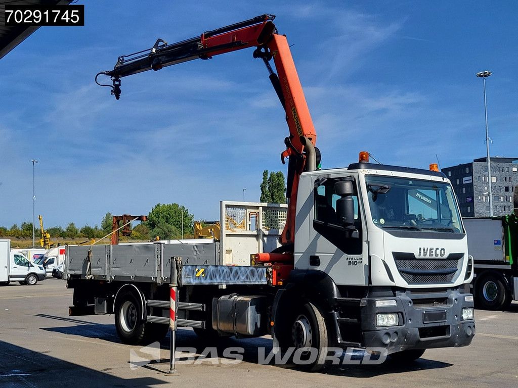 Iveco Stralis 310 4X2 Palfinger PK14502-SH Kran Crane Rotator Steel suspension Euro 6