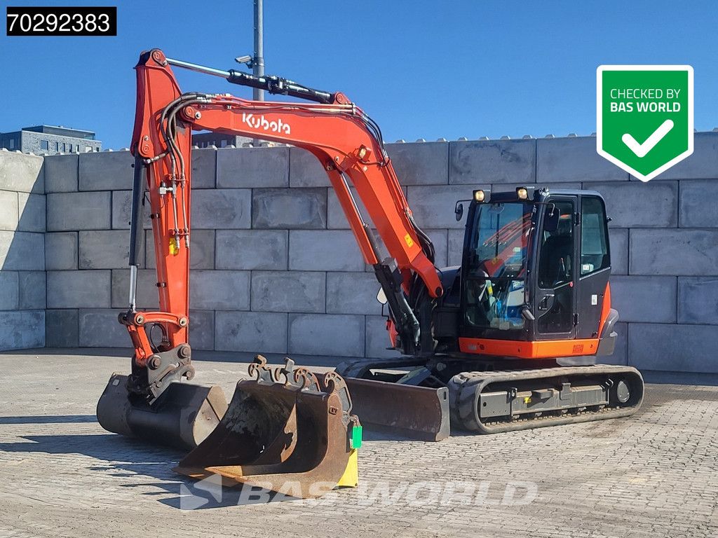 Kubota KX080-4 A/C - 3 BUCKETS