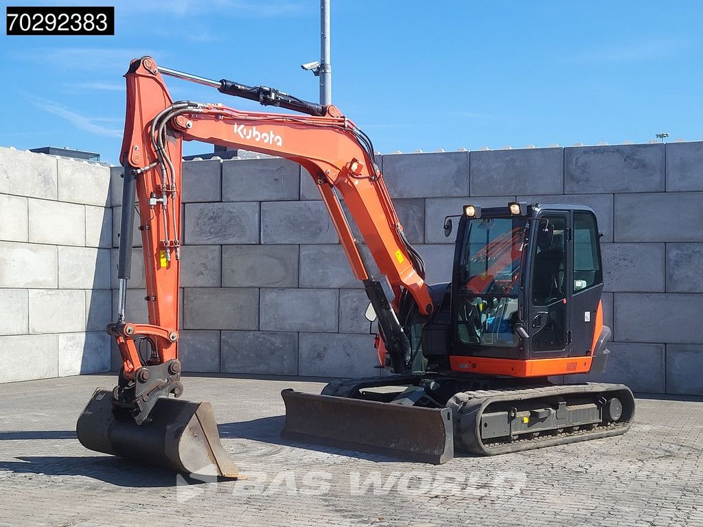 Kubota KX080-4 A/C - 3 BUCKETS