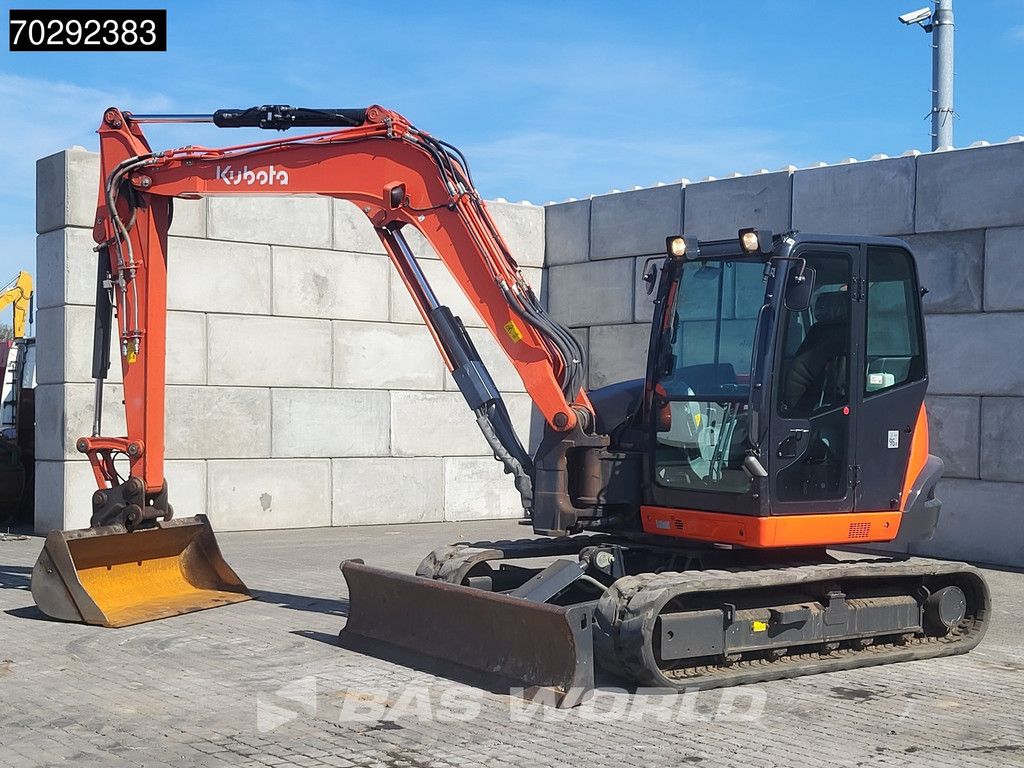 Kubota KX080-4 A/C - 3 BUCKETS