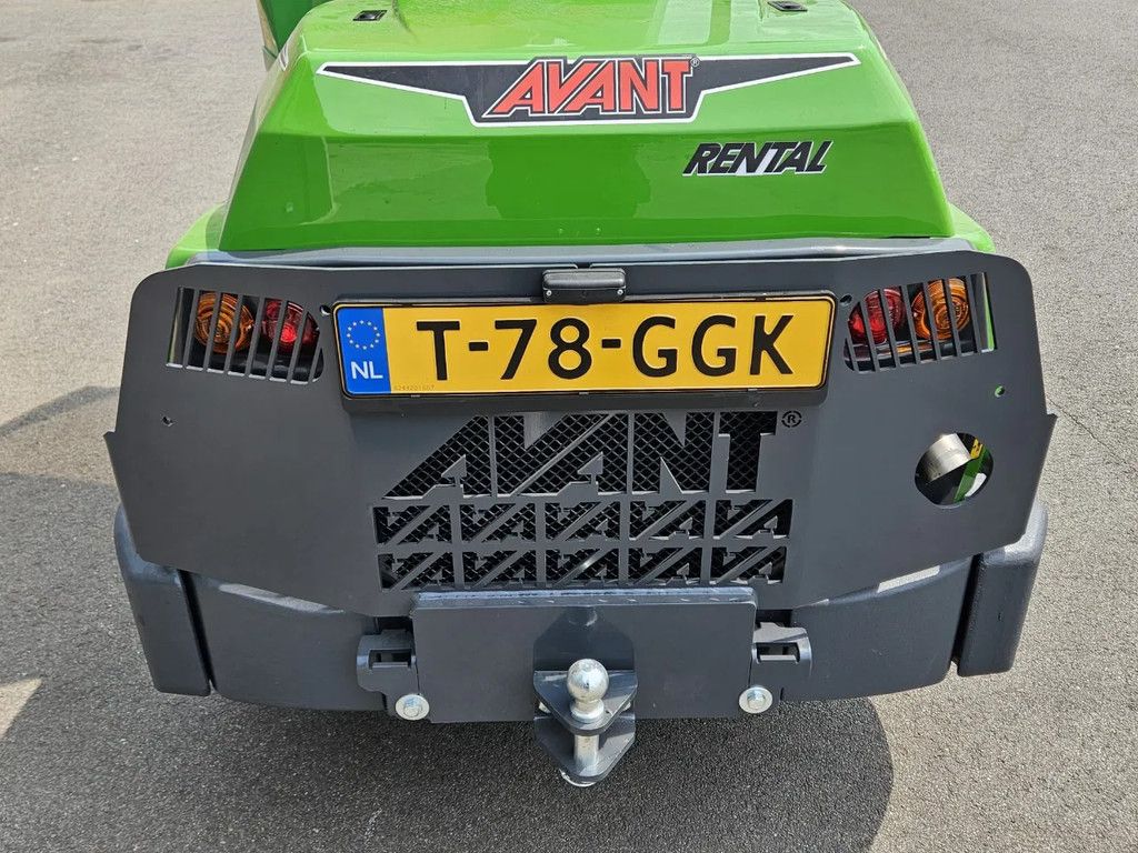Avant 755i Rental mini-shovel