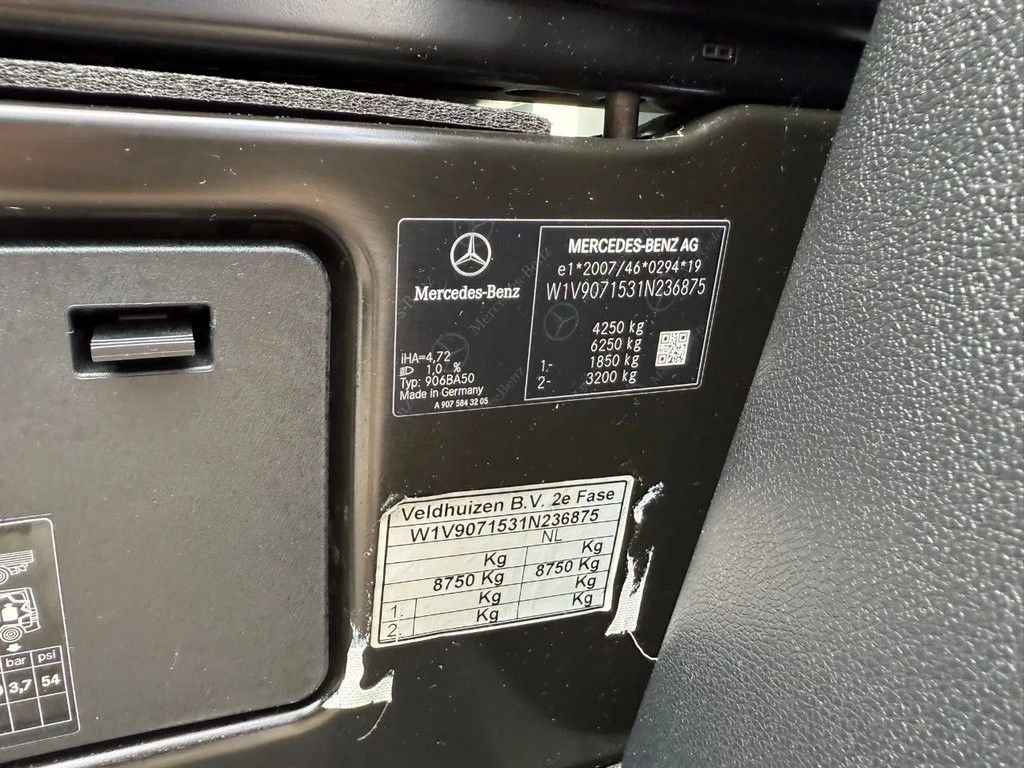 Mercedes-Benz Sprinter BE combinatie met Feldbinder oplegger 22.212KM!