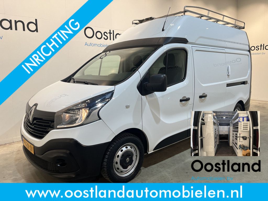 Renault Trafic 1.6 dCi L2H2 125 PK Servicebus / Inrichting / Euro 6 / 2X Schuifdeur / Airco / Cruise Control / PDC / Trekhaak / Imperiaal / 96.200 KM !!