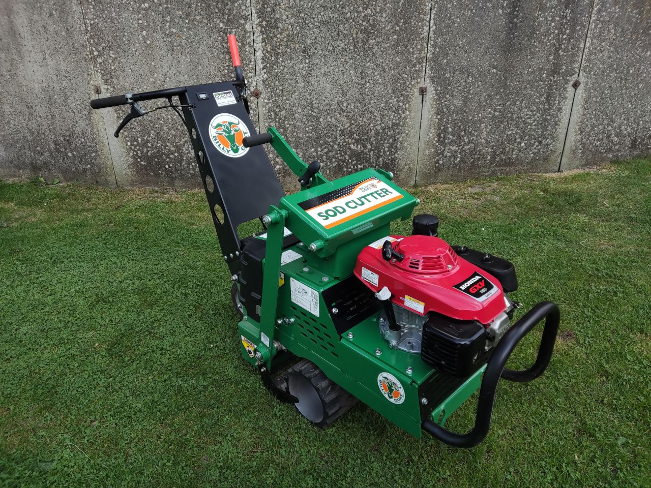 BILLY GOAT graszodensnijder (type SC181H, Honda, z.g.a.n.!)