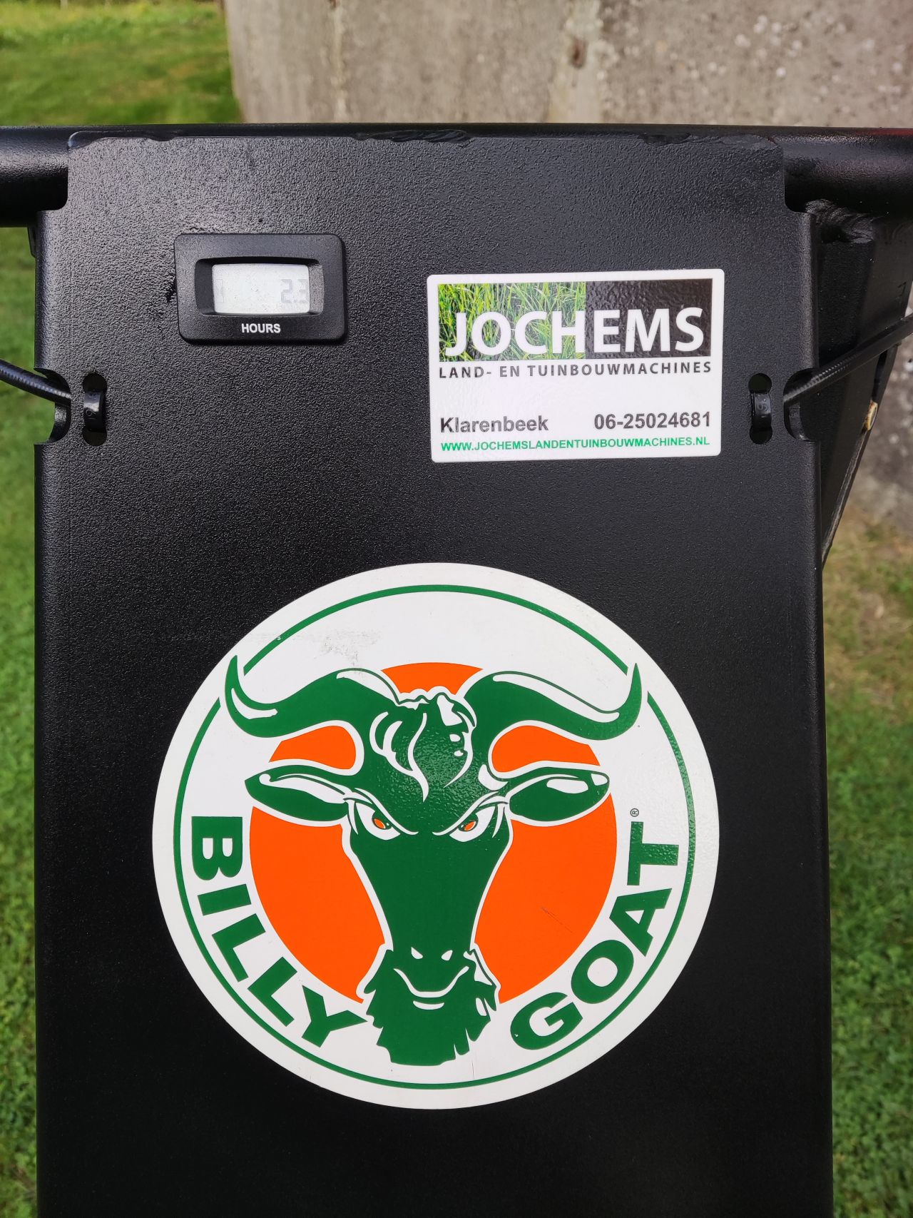 BILLY GOAT graszodensnijder (type SC181H, Honda, z.g.a.n.!)