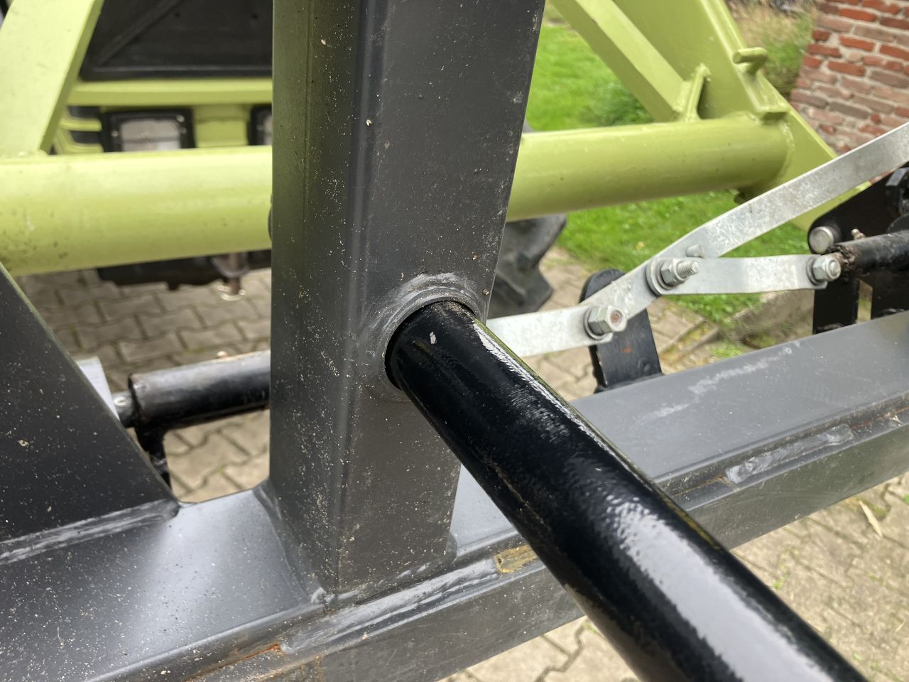 Grondbak euro aansluiting frontlader 160 cm Palletvork voorlader