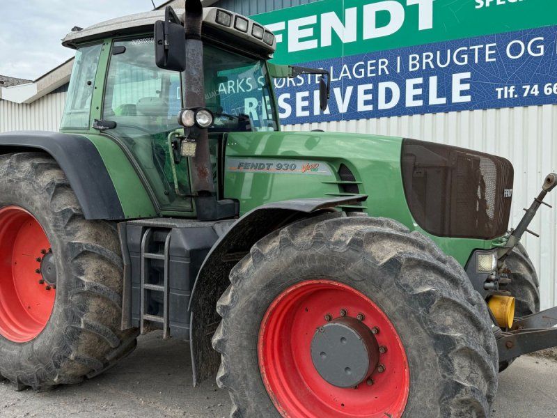 Fendt 930 Vario TMS Med Front PTO /Vendeudstyr/Rüfa