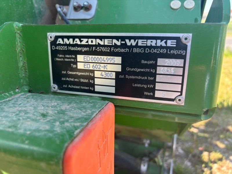 Amazone ED 602-K