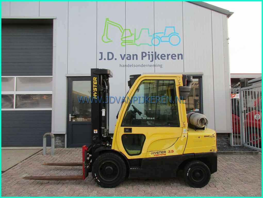 Hyster H3.5FT 3.5t 8446uur triplex4.9m+shift+forkpositioner