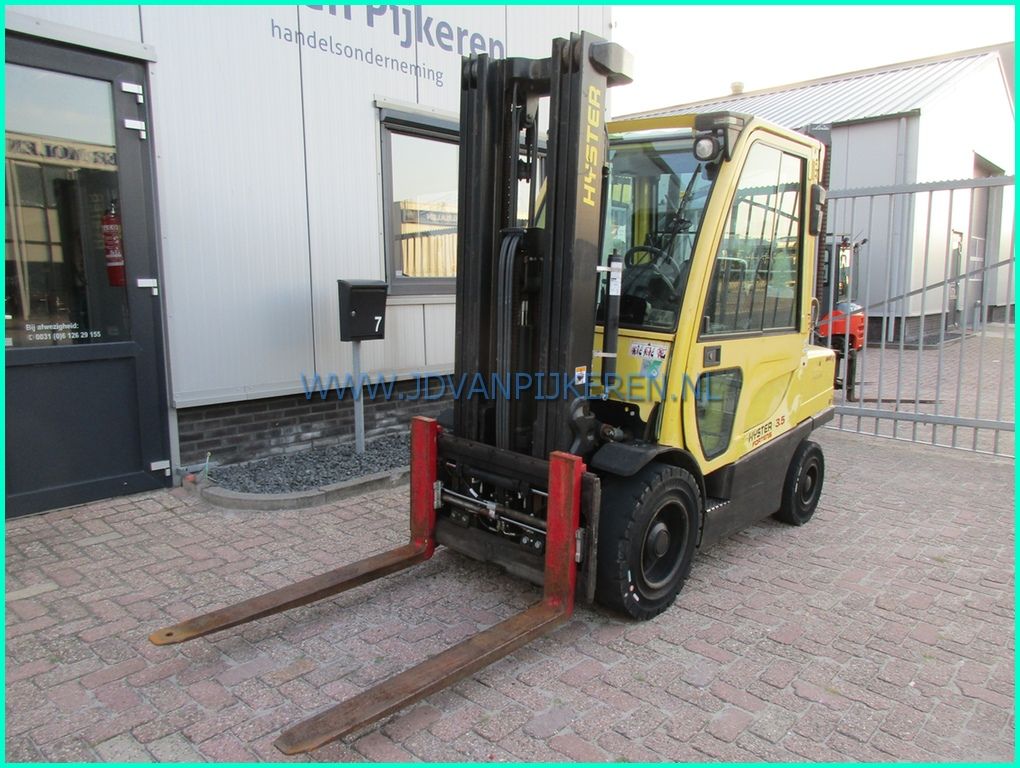Hyster H3.5FT 3.5t 8446uur triplex4.9m+shift+forkpositioner