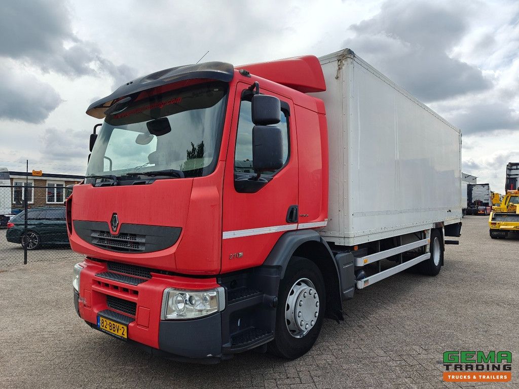 Renault Premium 270 4x2 Day Cab Euro 5 - Manual Transmission - Closed Body 6.5m - HW Floor - Tail Lift 2000kg
