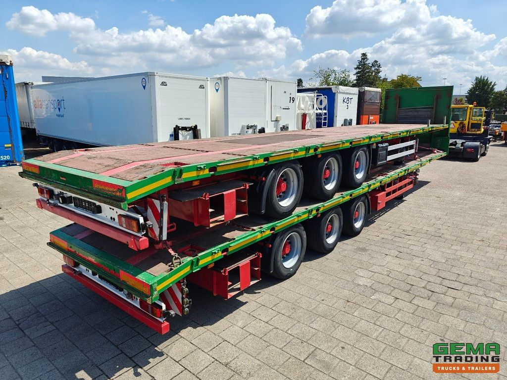 HRD NTS 3-Assen SAF - MEGA - Heavy Duty - Rongpotten/Rongen - Schuine Achterkant met Rijgoot - Zware kantbalk
