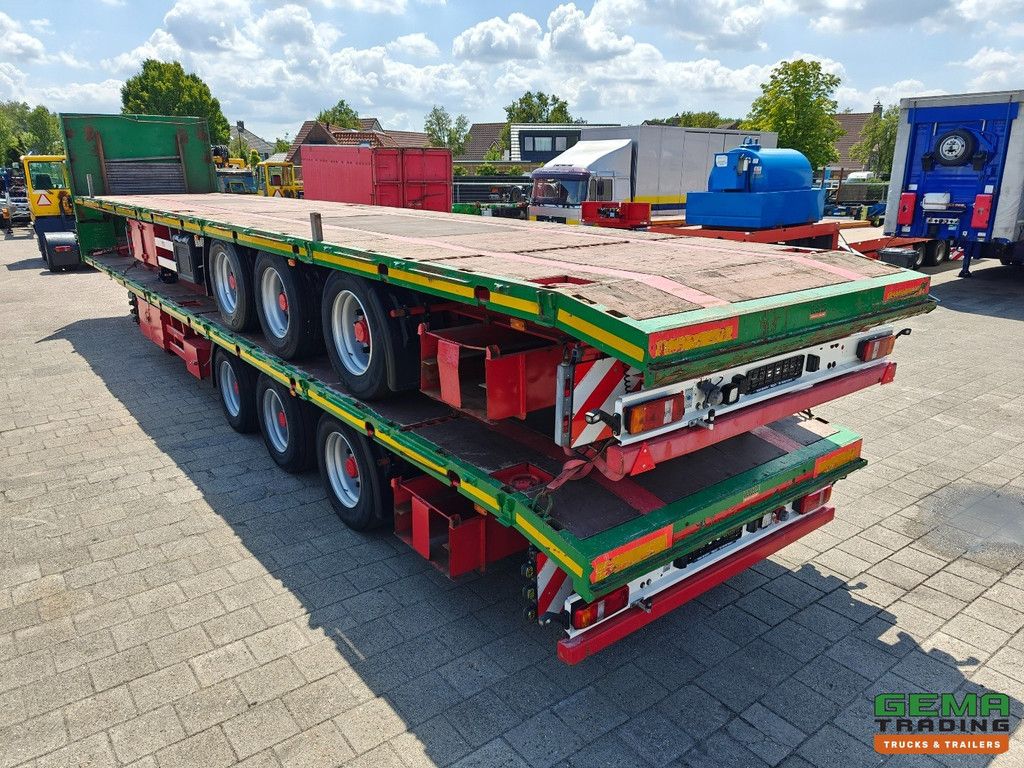 HRD NTS 3-Assen SAF - MEGA - Heavy Duty - Rongpotten/Rongen - Schuine Achterkant met Rijgoot - Zware kantbalk