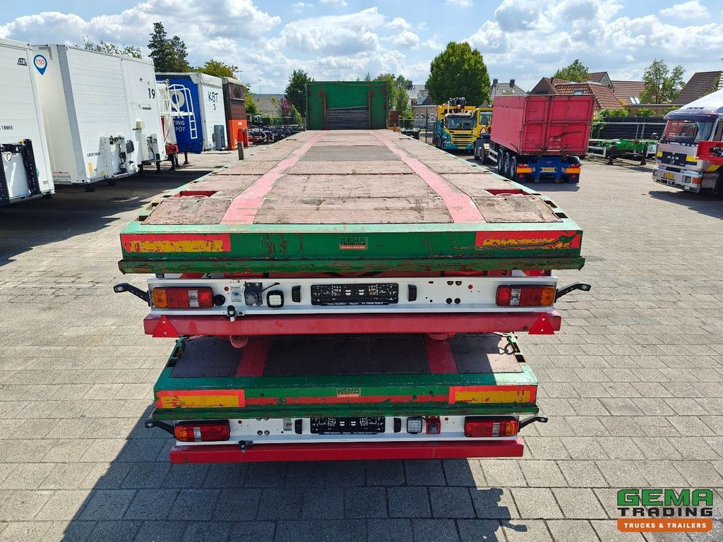 HRD NTS 3-Assen SAF - MEGA - Heavy Duty - Rongpotten/Rongen - Schuine Achterkant met Rijgoot - Zware kantbalk