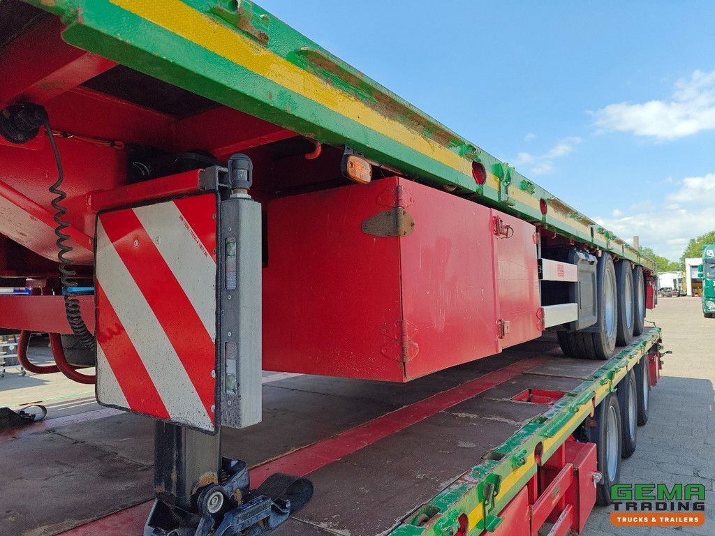 HRD NTS 3-Assen SAF - MEGA - Heavy Duty - Rongpotten/Rongen - Schuine Achterkant met Rijgoot - Zware kantbalk